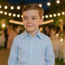 Tween Boys Shirts - Baby Blue - View 4