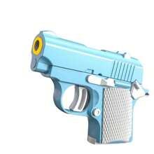 2025 Neuestes Upgrade - Taschengroße M1911 - Mechanischer Antrieb - Selbstspannung - Mini Pistole - Geburtstagsgeschenk - Ostergeschenk - Weihnachtsgeschenk - perfektes Geschenk, Pistole, Spritze, Spielzeugpistole, Mini Spielzeugpistole, Spritzpistole, Fidget-Spielzeugpistole, Spielzeugpistole, Pistolen, Luftgewehr (Farbe und Muster des Zubehörs sind zufällig)