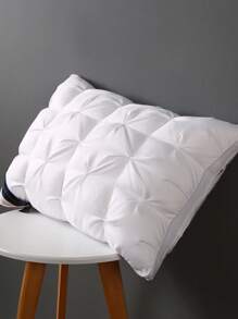 2pcs Luxury Five-Star Hotel Quality Pillows With Neck Support, High Elasticity & Non-Sinking, Retro Style, Suitable For All Seasons, Great For Gifts