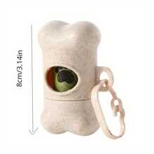 Pet Waste Bag Dispenser, Garbage Bag Capsule Style Trash Box For Cat Dog Walking, Compact Design With Easy Pull Hook, Portable Pet Waste Bags (For Dogs & Cats) - Essential For Pet Owners Travel