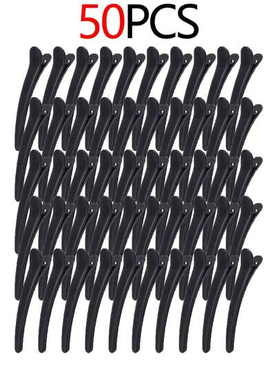 50pcs/30pcs/20pcs/12pcs/13pcs/10pcs/5pcs Black Plastic Simple Elongated Pointed-Tip Hair Clips, Salon & Fashion Alligator Hair Clips, Fringe Clips Hair Accessories, For Women, Fall, Travel, Hair Tools, Accessories Women, Hair Stuff,Fall,Hair,Hair Accessories,Accessories,Hair Accessories For Women,Travel,Hair Accessories,Accessories Women,Hair Accessory,Hair Accessories Women,Hair Tools,Hair Stuff,Stuff,Beauty Accessories
