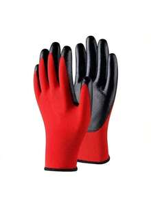 6/12 双双用途手套，园艺手套轻便、透气、灵巧，男女皆宜，非常适合钓鱼、汽车维修和日常使用等户外活动