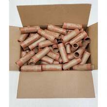 300 nuevos rollos de envolturas de monedas preformadas - tubos de papel para cuartos, cada uno contiene $10 - rollos de monedas de 25 centavos resistentes para un conteo y almacenamiento fácil - ideal para bancos, cajeros y entusiastas de las monedas - diseño de llenado rápido y sin problemas para envolver monedas de forma rápida - tubos envoltores de monedas de 25 centavos duraderos y confiables - Camel - Ver 1