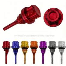 Aluminum Alloy Motorcycle Oil Dipstick Filling Cap, Multiple Color Options, Durable And Easy To Install, Suitable For GY6 BWS 125CC Engine, Motorcycle Accessories