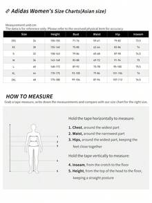 Adidas Women's New Training Fitness Sweatpants Casual Tapered Leg Pants GR3744 - Black - View 11