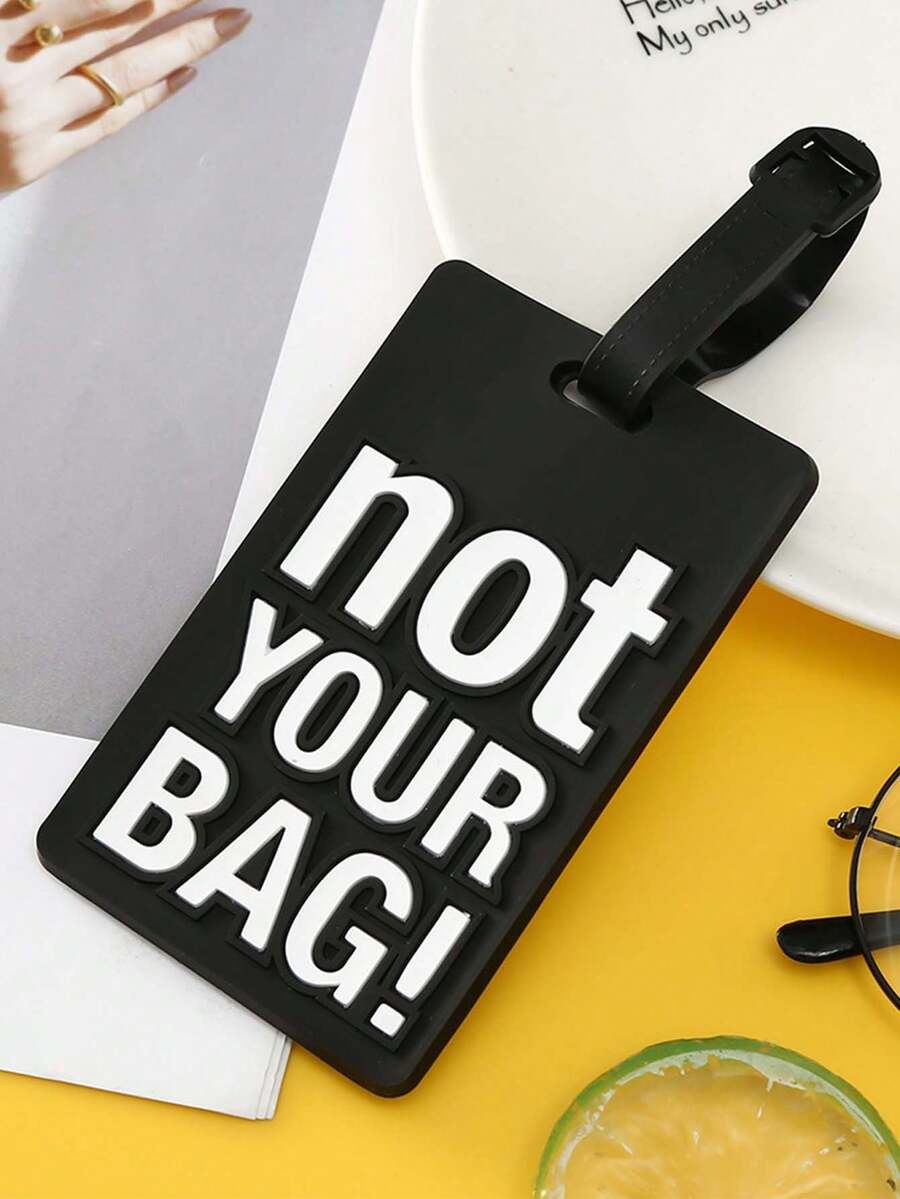 Etiquetas personalizadas para equipaje de PVC, etiquetas para maletas, accesorios de viaje, regalo ideal para ella, artículos de viaje esenciales para mochila de viaje, bolsa de viaje, maleta, equipo de viaje, regreso a la escuela, etiqueta para equipaje, accesorios de viaje, organizador de viaje para playa, vacaciones de verano, vuelos, cruceros, bolsos, equipaje, vacaciones, mujeres, mini productos de viaje - Multicolor - Ver 1