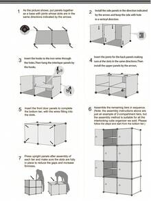 Simple Wardrobe Closet For Home Bedroom, Modern & Sturdy, Easy To Assemble, Storage Cabinet For Dormitory - Multicolor - View 9