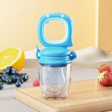 Baby Fruit Bite Toy Cute Dinosaur Shape Vegetable Bite Bag Colorful Infant Pacifier Bag Fruit & Vegetable Bag Complementary Food Feeder Pacifier Mesh Bag Fruit Feeding Bite Toy Silicone Mesh Bag Baby Feeding Tableware Sealed Bag Silicone Infant & Baby Bite Toy