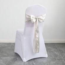 10 pièces Écharpe de chaise en satin avec nœud papillon, écharpes de chaise en satin vert sauge pour mariage, réception, événement, hôtel, décoration de chaise, convient pour toute fête intérieure ou extérieure. Décoratif et fonctionnel. Également applicable pour les fêtes de vacances, les mariages, les célébrations d'anniversaire, les sacs en organza, les chemins de table, les artisanats DIY, la décoration d'intérieur et les décorations de fête