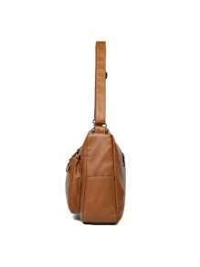Sac fourre-tout grande capacité de couleur unie pour femmes, sac bandoulière élégant rétro multi-poches à fermeture éclair, petite poignée à fermeture éclair, décoré de tressage, sac à main maman imperméable en PU anti-vol pour shopping, portefeuille compact et léger convenant pour le shopping, les fêtes et les