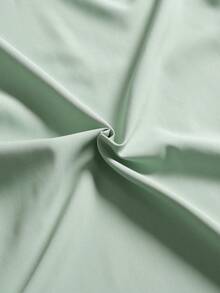 女士中东阿拉伯连衣裙宽松长袖褶皱设计穆斯林长袍 - 綠色 - 查看 7