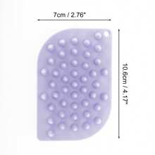 Double Sided Bath Brush For Bathroom For Shower For Bath 4.17"X2.76" 1 Pc
