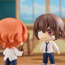 bandai 1 pieza Figura de acción de 4cm/2.76 pulgadas del anime Bungou Stray Dogs, figura kawaii adorable de PVC para coleccionistas de figuras de adultos, regalo de Halloween o Navidad