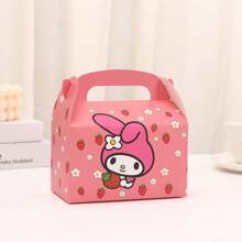 Sanrio Sanrio 10pcs/20pcs Yugui Dog Handheld Box With Gift Box Cake Baking Food Candy Packaging Box Snacks Wedding Candy Box Party Gift Packaging Box(Random Style Shipping /Need To Assemble By Oneself)