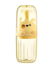 1 Stück Zahnbürstenhalter Set, Spülbecher, Reise-Badezimmerbecher, Zahnbürstenbecher, tragbarer Zahnbürstenbecher (nur Spülbecher, ohne Zahnbürste)