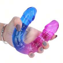 Double Anal Penetration Sex Toy Double Big Dildo Adult Goods Realistic Flexible Jelly Penis Cock Butt Plug G-Spot Stimulation,Sex Toys.Sexy Toys