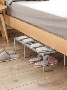 1 件 ABS 节省空间搁板 – 可扩展收纳架，适用于鞋柜、橱柜、厨房和浴室 - 彩色 - 查看 5