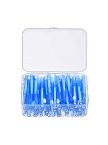 10/30/60 Pieces Interdental Brushes With Box, 0.6mm, 0.7mm, 0.8mm, Teeth Cleaning Tools, Oral Hygiene Interdental Brushes, Toothpick Cleaner For Detail Cleaning - Multicolor - View 23