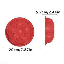 1pc Silicone Baking Pan Set, Non-Stick Baking Tray, Suitable For Oven, Cake Pans, Silicone Cake Molds - Multicolor - View 5