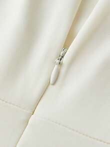 Summer Maxi Dress For Women - Cocktail Shapewear Dresses Built-In Bra Adjustable Straps Vacation Long Slip - Yellow - View 9