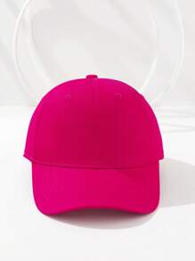 1 pièce Casquette de baseball multicolore pour femmes, style sport-décontracté, en matériau doux