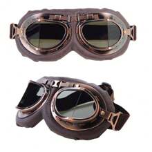 1pc Vintage Anti-Wind, Anti-Dust, Anti-Sand Cycling Goggles, Protective Eyewear For Cycling, Motorcycling, E-Bike, Helmets