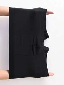 7 Stücke Set Herren Unterwäsche, einfarbige Eisseide kühle Shorts, flache Winkel-Shorts für Herren, lässige Herren Unterwäsche plus Herren Shorts, Boxershorts