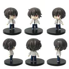 bandai 1 pieza Figura de acción de 4cm/2.76 pulgadas del anime Bungou Stray Dogs, figura kawaii adorable de PVC para coleccionistas de figuras de adultos, regalo de Halloween o Navidad