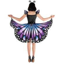 Morph Costumes Be A Showstopper In Morph's Elegant Adult Butterfly Wings Costume - Stunning Fancy Dress For Halloween & Cosplay Fun - Purple - View 5