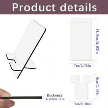 حامل الهاتف/اللوحي المخصص بطريقة الطباعة الفرعية، يمكن تحميل صور أليفة جميلة، مشاهد، صور العائلة، تصميمات إبداعية، ليكون ديكور على المكتب، هدية مفكرة للعائلة والأصدقاء والشركاء، تذكارية للتخرج وصور الزفاف