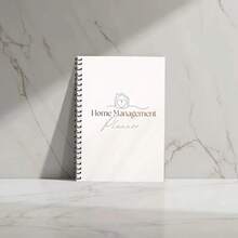 1PC Home Command Center Binder - ADHD-Friendly Family Organizer With Meal Planners, Chore Charts & Routine Trackers | All-In-One Household Management System For Busy Parents