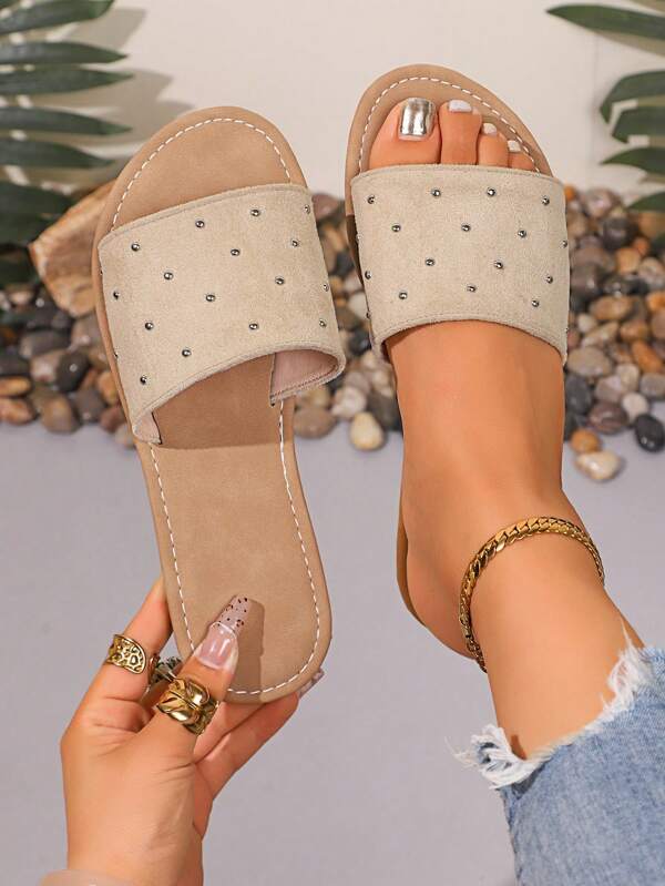Women's Summer New Soft Bottom Anti-Skid Breathable Beach Sandals, Outdoor