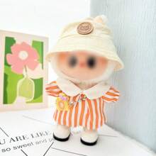 3.8cm Doll Miniature PU Leather Fabric Shoes, 22cm Jointed Doll Parts And Accessories Shoes (Shoes Only)