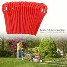 30-99 peças Lâminas de Cortador de Plástico para Aparador de Grama Elétrico Sem Fio Ferramenta Trançadeira, Lâminas de Aparador de Grama de Reposição, Ferramenta de Jardim