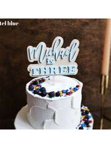 1pc Custom Acrylic Cake Topper Dessert Table Decor For Parties Unique Baking Accessory Memorable Unique Gift For Her Christmas And Halloween,Brunch-Ready - Multicolor - View 3