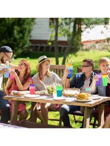 Vasos Mágicos De 700ml Que Cambian De Color, 10 Piezas - Multicolor - Ver 6