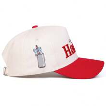 1 Stück Frauen "A Diet For The Haters" gestickte Trucker Mütze, lässiger Straßen-Stil Baseballkappe für Frühling, Herbst, Urlaub, Reisen