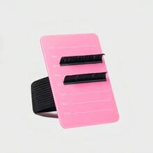 1 pieza Placa medidora para extensiones de pestañas - Placa medidora para pestañas postizas - Placa medidora que se puede usar en la mano - Herramienta para extensión de pestañas - Multicolor - Ver 5