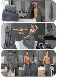 MIDENSI 1 pieza Toalla de unicolor o 1 pieza Toalla de baño, tela suave y absorbente para uso diario, adecuada para el hogar o viajes, toalla multifuncional para satisfacer todas sus necesidades, de vuelta a la escuela para el salón de belleza, hogar y baño