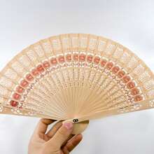 1pc/10pcs/20pcs/30pcs/50pcs Personalized Wooden Hand Fans, Customized With Name, Date, Suitable For Weddings, Bridesmaids, Party Favors, Gifts. Suitable For Festivals, Dance, Decoration, Cultural Events,School Supplies,Back To School,School Gift,For Office,For School,For Classroom,For Teacher Gifts,For University,For Colleague,For Dorm Rooms,For Teacher,For Boys And Girls,For Teenagers,Junior High School Students,Middle School Students,High School Senior High School Students,College Students,University Students,Freshman,Sophomore,Underclassmen