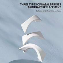 1 Pair Professional High-Definition Anti-Fog Anti-Water Swimming Goggles, Unisex - Comfortable, Replaceable Nose Bridge, White Frame For Clear Vision - Ideal Choice For Swimming