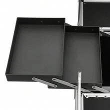 YUNRUX Rolling Makeup Case Cosmetic Trolley Multifunctional Tattoo Nail Art