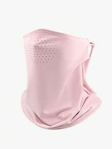 1 Pc Ice Silk Neck Gaiter For Men, Outdoor Cycling Face Shield, Fishing Bandana, Full Face Cover - Sun Protection Mask - View 4