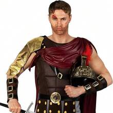 Morph Costumes Roman Gladiator Costume For Men - Adult Fancy Dress, Historical Roman Soldier Outfit, Perfect For Parties And Events