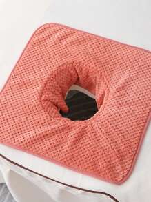 1 Pc Thick Absorbent Spa Towel Massage Sheet Set With Face Hole, Spa Bed Cover Towel For Beauty Salon, Beauty Salon Spa Supplies, Massage Table Bed Cover Towel And Massage Face Rest Cover Bathroom Decor Fall Decor Back To School For Beauty Salon Home Bathroom Shower Towels For Beaty Salon, Hotel Sports,Home Essentials, Towel, Skin Care