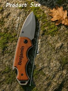 1PC Engraved Pocket Knife, Groomsmen Gift, Customized Black Folding Knife, Personalized Small Folding Knife As Gift For Boyfriend, Dad, Father's Day,Colorful,Kawaii,Minimal Chic,Cute,Custom,Personalized,Unique,Ideal Gifts For Him,Ideal Gifts For Her,Her,Boyfriend,Girlfriend,Family,Friends,Nightlight,Neon Lights,Home Goods,Room Decor,Holiday Decor,For Anniversaries,For Birthdays,For Weddings