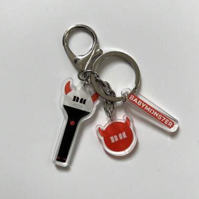 Kpop 1pc Keychain Acrylic Pendant Keyring Birthday Gift For Girlfriend