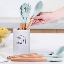 1 Set di 4 Portacucchiai in acciaio inossidabile colorati, organizer da tavolo per posate, portautensili, accessori per cucina, decorazione per la casa, adatto per cucina, ristorante, festa, campeggio, esterno, riunioni, regalo per amici e famiglia