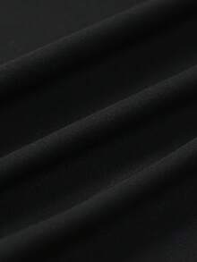 Camiseta casual con estampado PARADISE NEW YORK para hombre, cómoda y versátil, manga corta - Negro - Ver 4