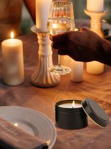 6/12 piezas Latas de vela doradas de 4 onzas para hacer velas, velas caseras DIY, artesanías, frascos vacíos para almacenamiento y envasado de regalos, frascos de vela de aromaterapia con tapas, regalos para amigos en fiestas y decoración de escritorio para fiestas en el hogar